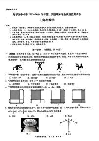 广东省深圳市龙华区2023-2024学年七年级下学期期末考试数学试题