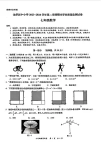 广东省深圳市龙华区2023-2024学年七年级下学期期末考试数学试题