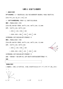 中考数学一轮复习满分突破(全国通用)专题02双角平分线模型(原卷版+解析)