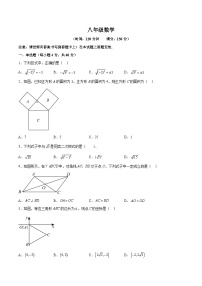 福建省龙岩市漳平市2023-2024学年八年级下学期期中考试数学试卷(含解析)