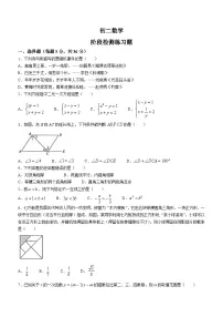 山东省烟台市芝罘区2023-2024学年七年级下学期期末数学试题