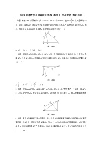 2024中考数学全国真题分类卷 模型十 主从联动 强化训练(含答案)