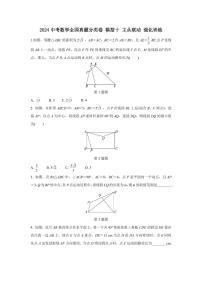 2024中考数学全国真题分类卷 模型十 主从联动 强化训练(含答案)