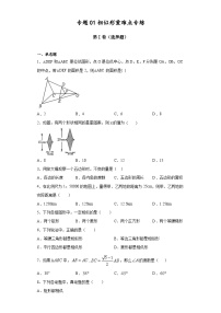 沪教版九年级上册数学专题训练专题01相似形重难点专练(原卷版+解析)