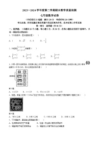 辽宁省抚顺市望花区2023-2024学年七年级下学期期末数学试题