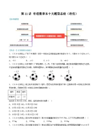 2024年华东师大版七年级数学暑期提升精讲 第11讲 有理数章末十大题型总结(知识点+练习)