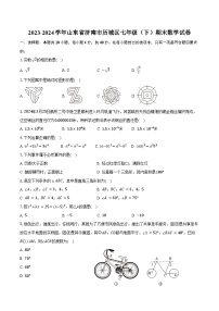 2023-2024学年山东省济南市历城区七年级（下）期末数学试卷（含答案）