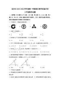 河北省沧州市吴桥县2023-2024学年八年级上学期期末教学质量评估数学试卷(含解析)