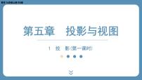 初中数学北师大版九年级上册1 投影说课ppt课件