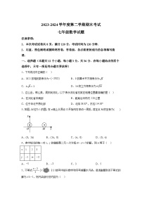 精品解析：河北省廊坊市三河市2023-2024学年七年级下学期期末数学试题-A4答案卷尾