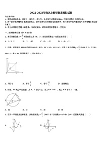 重庆巴川量子中学2022-2023学年数学九上期末学业质量监测试题含解析