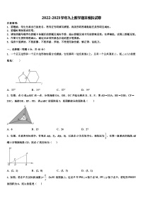 重庆市璧山区2022-2023学年九年级数学第一学期期末考试试题含解析