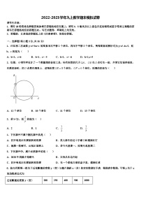 重庆市南开融侨中学2022-2023学年数学九上期末统考模拟试题含解析