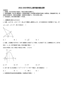 重庆市九龙坡区十校2022-2023学年数学九上期末综合测试试题含解析