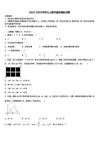 浙江省台州市温岭市五校联考2022-2023学年数学九上期末统考试题含解析