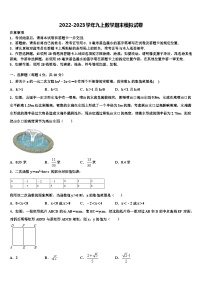 浙江省温州市鹿城区温州市实验中学2022年九年级数学第一学期期末质量跟踪监视试题含解析