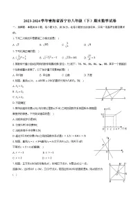 2023-2024学年青海省西宁市八年级（下）期末数学试卷（含答案）