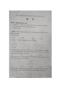 2024年贵州省毕节市金沙县二中、三中、四中中考三模数学试题