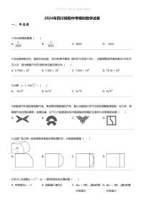 [数学]2024年四川绵阳中考模拟数学试卷
