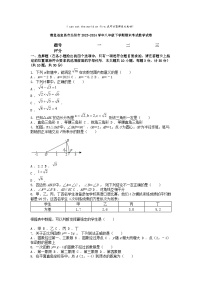 [数学][期末]湖北省宜昌市当阳市2023-2024学年八年级下学期期末考试数学试卷