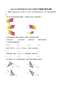 2023-2024学年北京市丰台区七年级下学期期末数学试题（含详细答案解析）