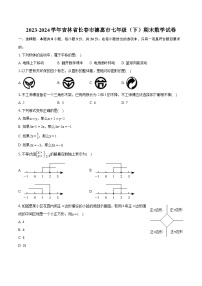 2023-2024学年吉林省长春市德惠市七年级（下）期末数学试卷（含详细答案解析）