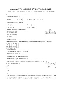2023-2024学年广东省湛江市七年级（下）期末数学试卷（含详细答案解析）