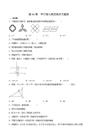 人教版七年级数学下册同步精品讲义专题第06课  平行线与相交线单元检测（学生版）-