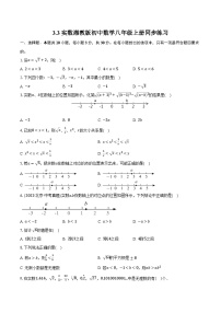 数学第3章 实数3.3 实数优秀课时训练