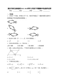 重庆市綦江县联盟校2023-2024学年七年级下学期期中考试数学试卷(含答案)