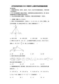 辽宁省本溪市名校2023年数学八上期末学业质量监测试题【含解析】