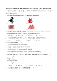 2022-2023学年四川省成都市双流区天府七中七年级（下）期末数学试卷