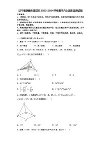 辽宁省抚顺市望花区2023-2024学年数学八上期末监测试题【含解析】