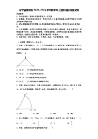 辽宁省皇姑区2023-2024学年数学八上期末达标检测试题【含解析】