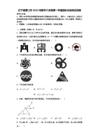 辽宁省营口市2023年数学八年级第一学期期末达标测试试题【含解析】