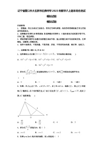 辽宁省营口市大石桥市石佛中学2023年数学八上期末综合测试模拟试题【含解析】