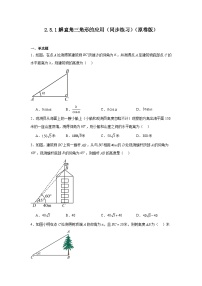 青岛版九年级上册2.5 解直角三角形的应用评优课教学课件ppt