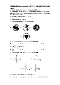 重庆两江新区2023-2024学年数学八上期末教学质量检测试题【含解析】