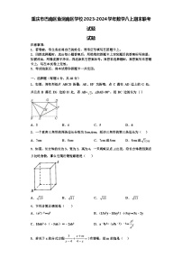 重庆市巴南区鱼洞南区学校2023-2024学年数学八上期末联考试题【含解析】