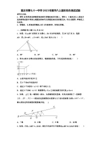 重庆市第七十一中学2023年数学八上期末综合测试试题【含解析】