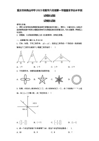 重庆市凤鸣山中学2023年数学八年级第一学期期末学业水平测试模拟试题【含解析】