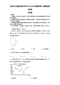 重庆市九龙坡区杨家坪中学2023年八年级数学第一学期期末联考试题【含解析】