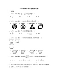 山东省潍坊市中考数学试卷（含解析版）