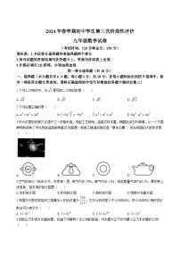 江苏省泰州市兴化市2023届九年级下学期中考三模数学试卷(含答案)