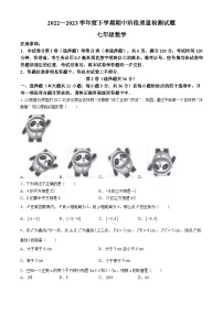 山东省临沂市兰山区2022-2023学年七年级下学期期中数学试题