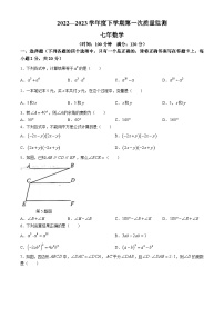 辽宁省沈阳市铁西区2022-2023学年七年级下学期期中数学试题