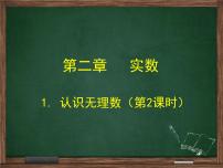 数学八年级上册1 认识无理数课堂教学课件ppt