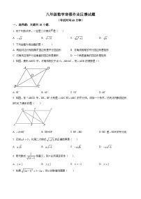 山东省东营市广饶县实验中学2023-2024学年八年级下学期开学数学试题（原卷版+解析版）