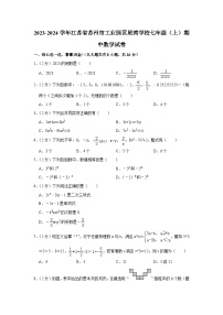 2023-2024学年江苏省苏州市工业园区星湾学校七年级（上）期中数学试卷