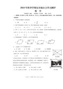 广西南宁市第十四中学2024－2025学年九年级上学期9月开学考试数学试卷